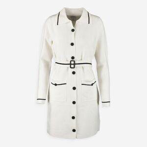 Nicole Miller New York Women's Button Front Belted Mini Sweater Dress Size M.